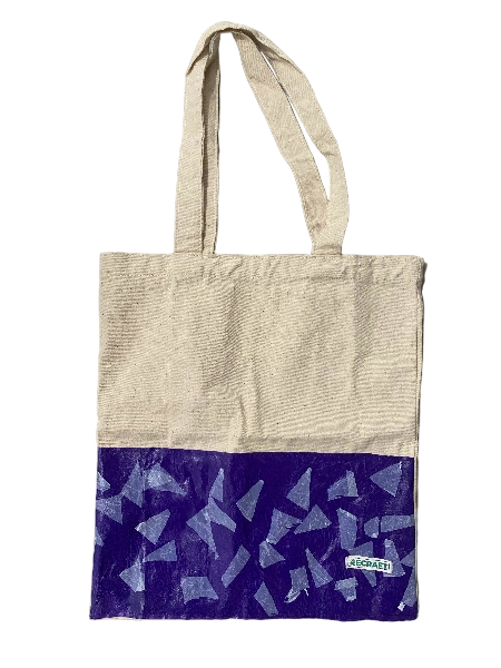 Tote Bag Upcycle Purple